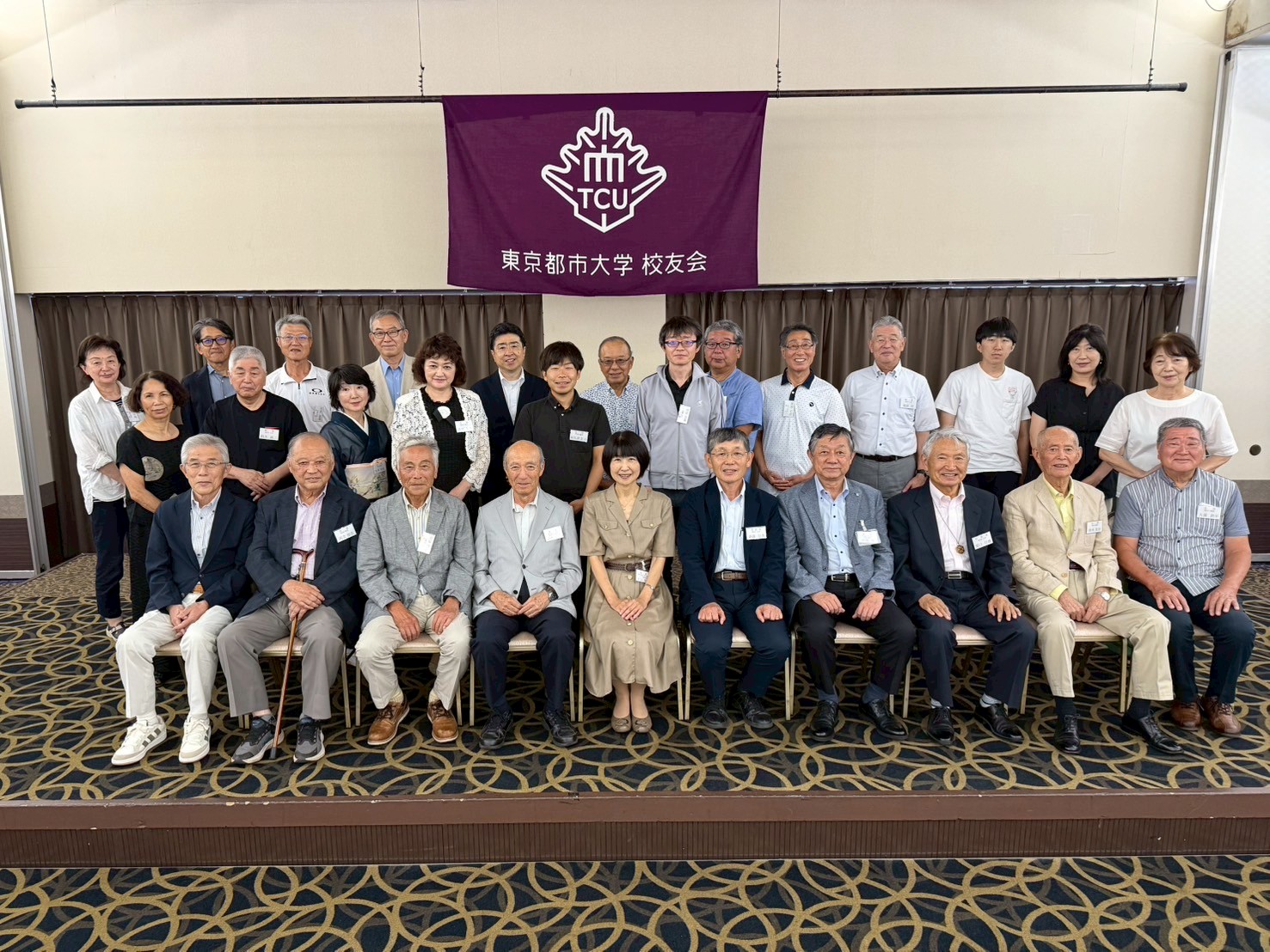 世代学科を超えた校友の輪を広げましょう！